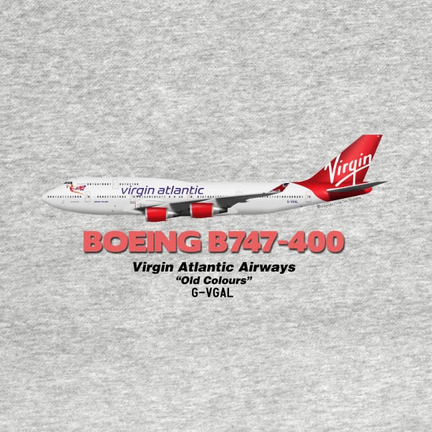 Boeing B747-400 - Virgin Atlantic Airways "Old Colours" by TheArtofFlying